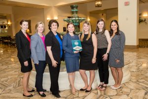Brigham and Women’s Hospital with their Employer of Excellence award
