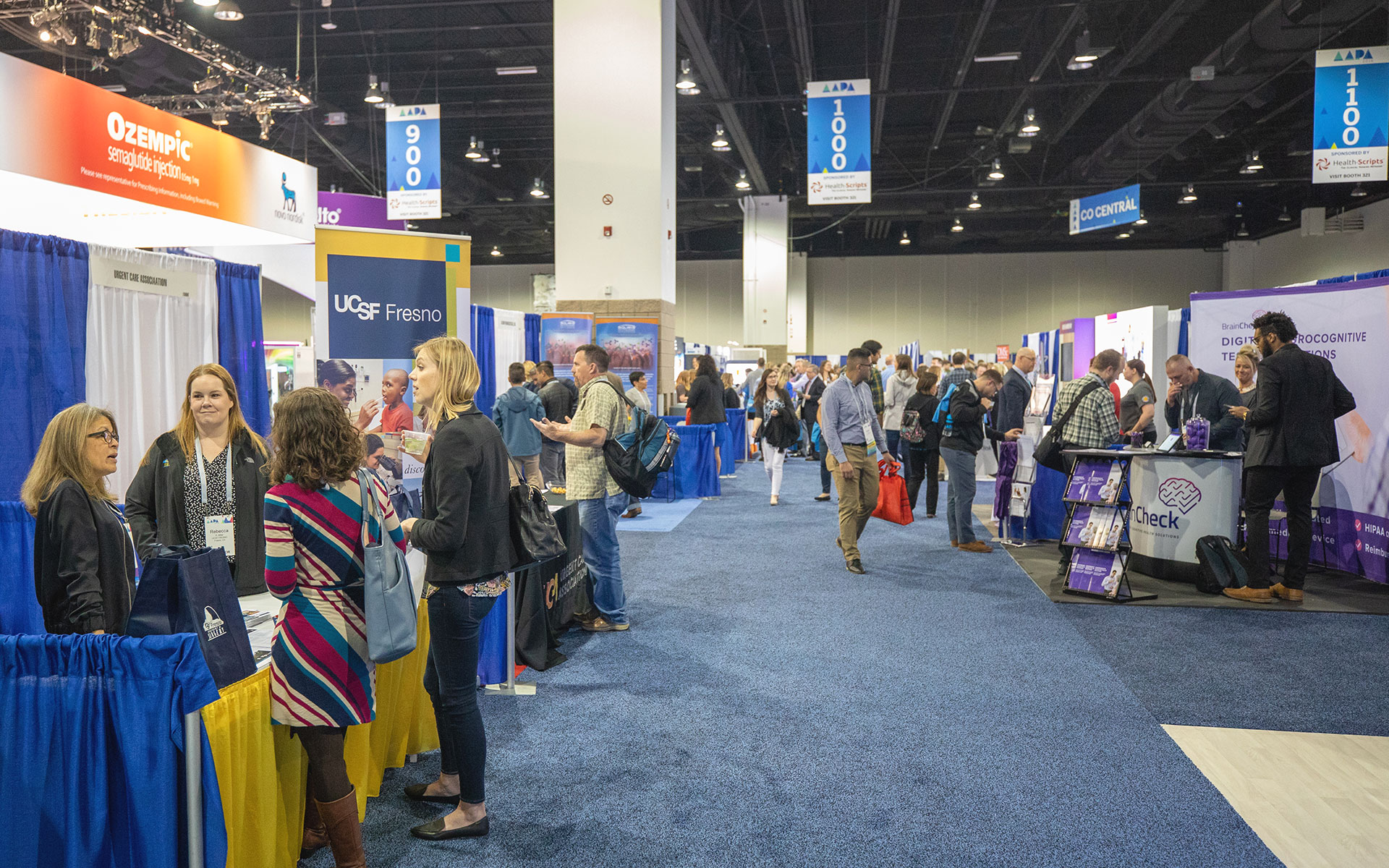 Exhibit Hall Events AAPA Conference