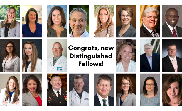 Headshots of the new Distinguished Fellows