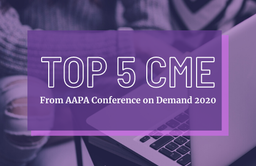 Top 5 CME from AAPA Conference on Demand 2020 image