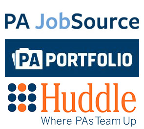 PA JobSource, PA Portfolio, Huddle logos