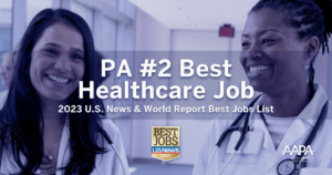 PA #2 Best Healthcare Job 