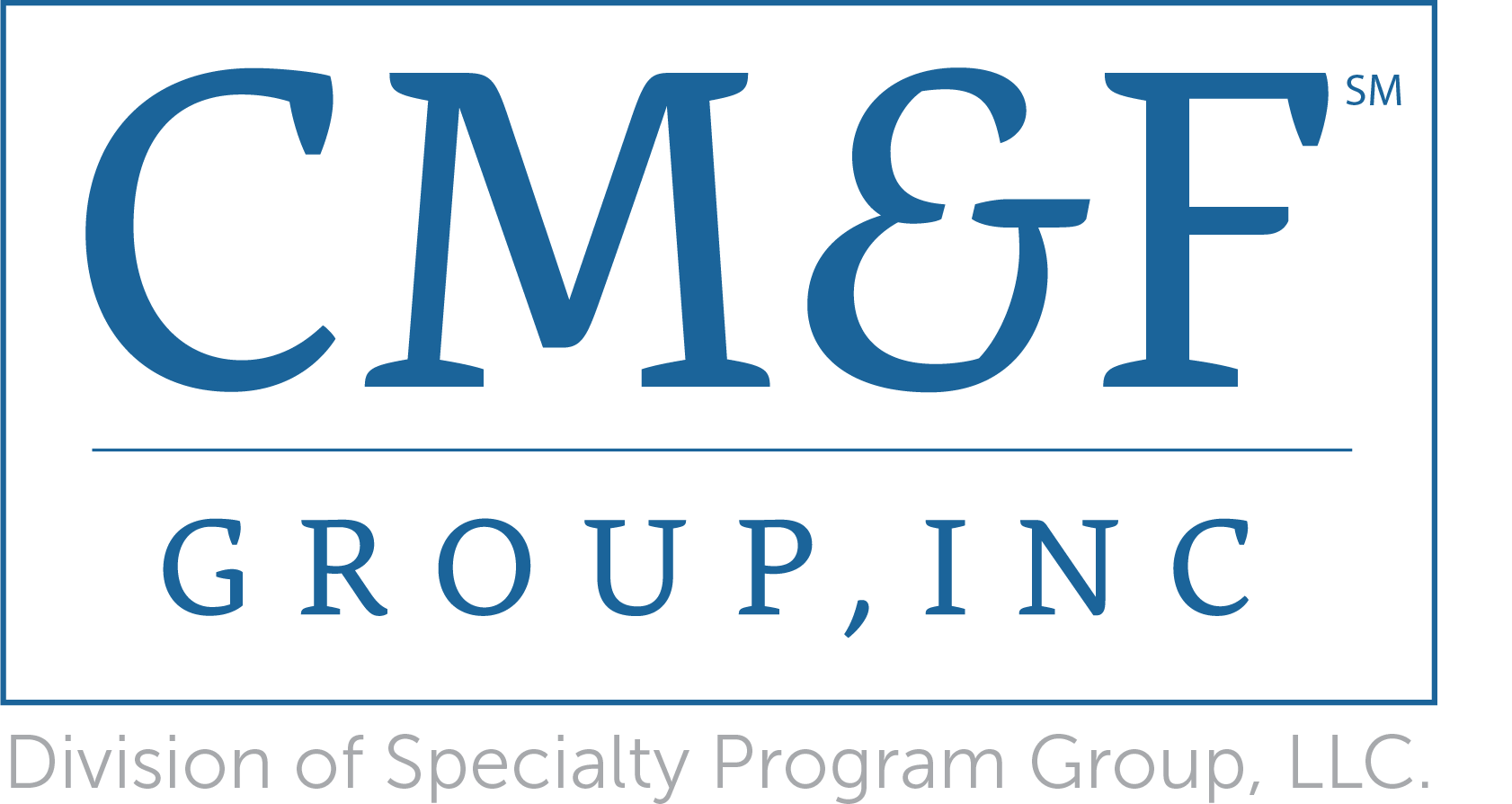 CMF Group, Inc logo w/ Division of Specialty Program Group, LLC